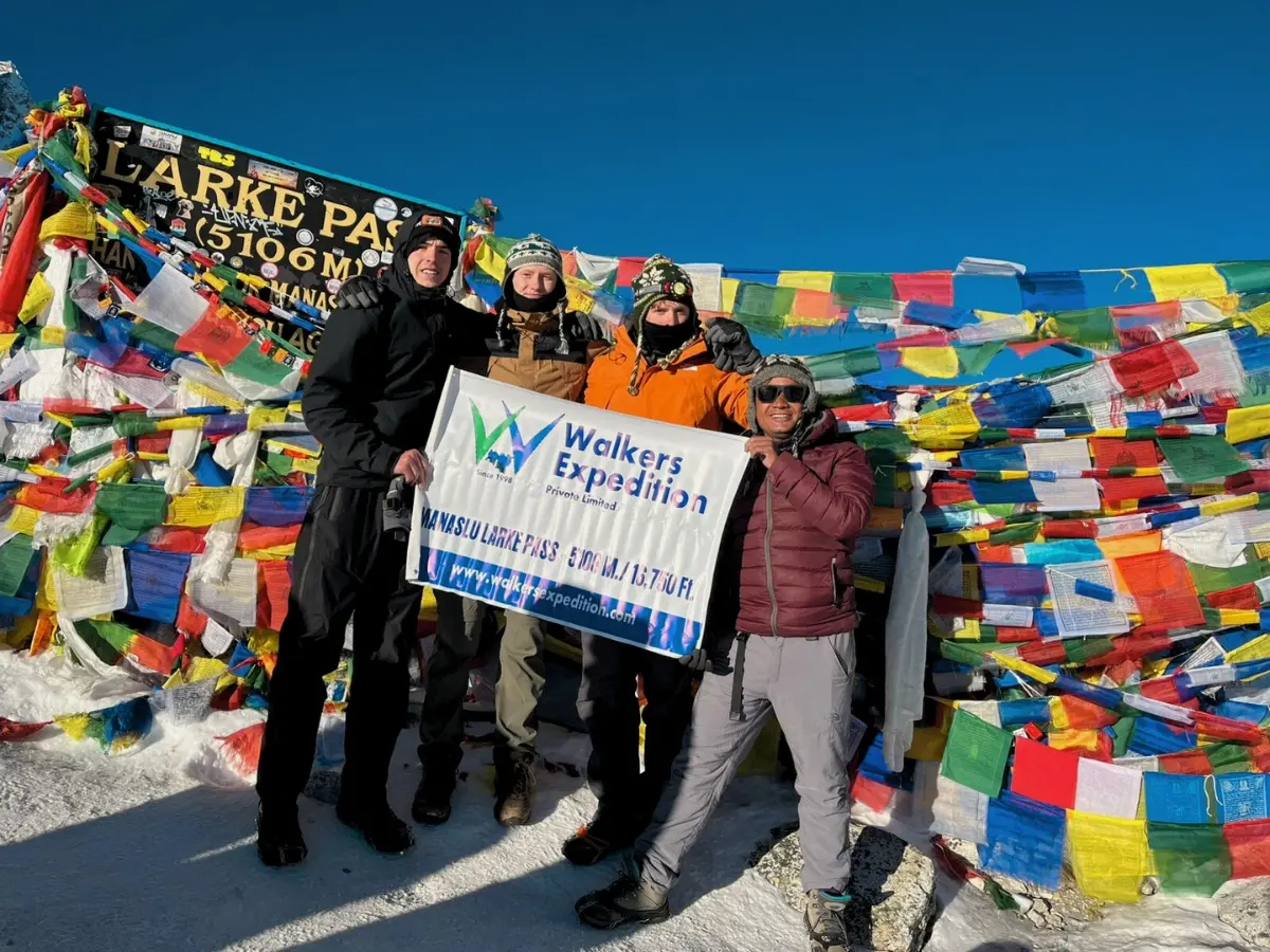 Manaslu Larkey La Trek