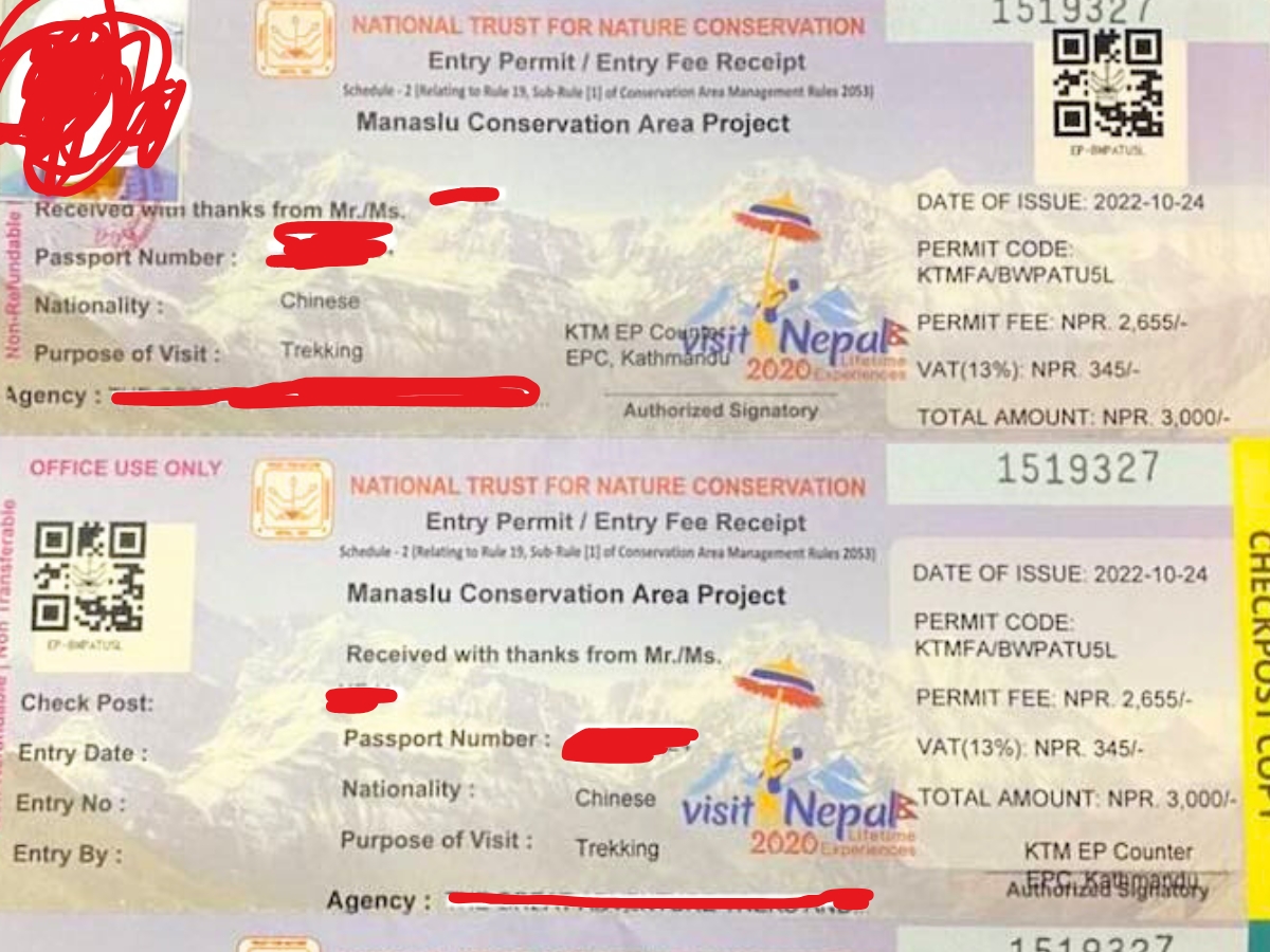 trekking permit